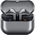SAMSUNG Galaxy Buds3 AI True Wireless Bluetooth Earbuds, Sound Optimization, Real-Time Interpreter, Noise Cancelling, Redesigned Fit, Touch Control, Version
