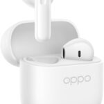 OPPO Enco Buds3 True Wireless Headphones, 42 Hours Runtime, Dynamic Driver 12.4mm, BT 5.4, Touch Control, Passive Noise Cancellation, Android and iOS, IP55, [Italian Version] White