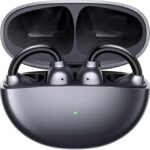 UGREEN ClipBuds, Open-ear Wireless Headphones with 4 Mic Clear Call 12mm Diaphragm Earbuds Clip on Earphones Bluetooth 6.0, App&Touch Control, Lightweight, IPX5 for Fitness, 30H Playtime, iOS&Android