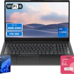 Lenovo (Upgraded) V15 High-Performance Business Laptop, 15.6