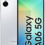 Samsung Galaxy A06 5G Smartphone, Light Gray, 6GB RAM, 128GB Storage, 50MP Dual Camera, IP54 Rating (International Version)