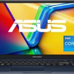 ASUS Vivobook 15 Laptop | 15.6 Inch Full HD 16:9 IPS Display | Intel i5-1335U | 16 GB RAM | 512 GB SSD | Intel Iris Xe | Windows 11 | QWERTZ Keyboard | Quiet Blue
