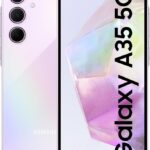 Samsung Galaxy A35 5G (Awesome Lilac, 8GB RAM, 128GB Storage) | Premium Glass Back | 50 MP Main Camera (OIS) | Nightography | IP67 | Corning Gorilla Glass Victus+ | sAMOLED with Vision Booster