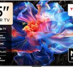 TCL 55-Inch P6K LED 4K UHD HDR Smart TV |Google TV, 60Hz, HDR 10, AiPQ Processor, Dolby Audio, MEMC, HDMI 2.1, Bluetooth 5.2, WiFi 5, Bezel-less Design, (55P6K - 2025 Model)