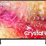 Samsung 65 Inch Crystal UHD TV, DU7000, 4K, PurColor, 4K Upscaling, Samsung TV Plus, Q-Symphony, Tizen Smart TV, UA65DU7000UXZN (2024 - UAE Version)