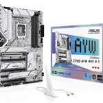 ASUS Z790-AYW WiFi W II Intel Z790 (LGA 1700) ATX Motherboard with PCIe® 5.0, 3X M.2, 12+1 DrMOS, DDR5, WiFi 6, 2.5Gb LAN, HDMI, USB 10Gbps Type-C®, USB 10Gbps Type-C®, Thunderbolt™, USB4®, Aura Sync
